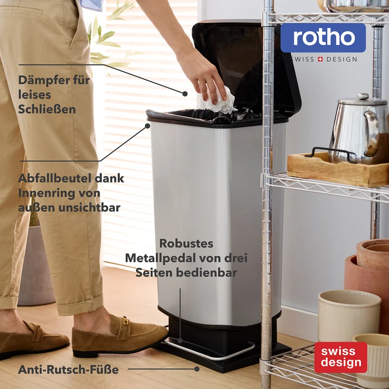 Treteimer Plus 40 l PASO