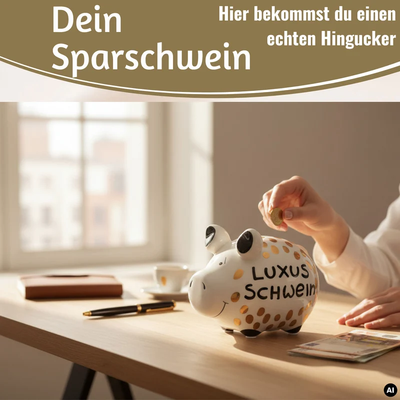 Keramik Sparschwein Spruch Luxus Schwein Weiß Gold Spardose Sparbüchse