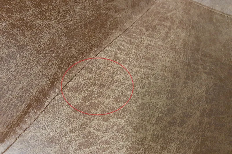 B-Ware KAWOLA Stuhl Cali Sessel Microfaser taupe Füße matt-schwarz
