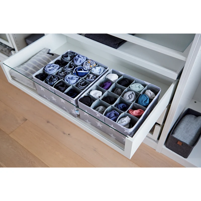STAR Organizer 16 Fächer Grau - Set 2 Stk