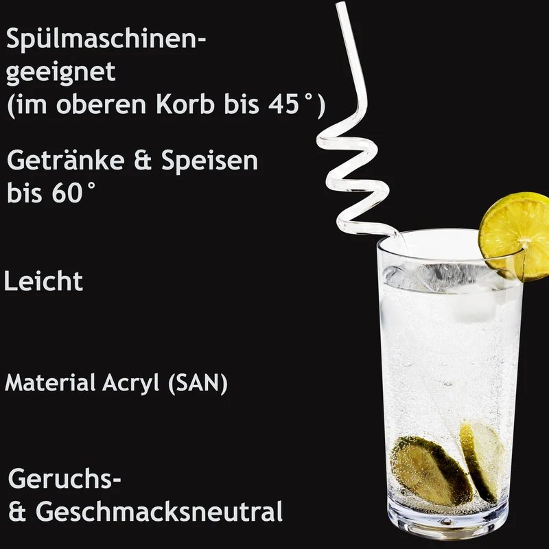 Melamin Geschirr Set Blau Schiefer für 4 Personen - 16 Teile - mit klaren Trinkgläsern 250 ml - Steingutoptik Spülmaschinengeeignet Essgeschirr Campingzubehör Campinggeschirr Wohnwagen Camping