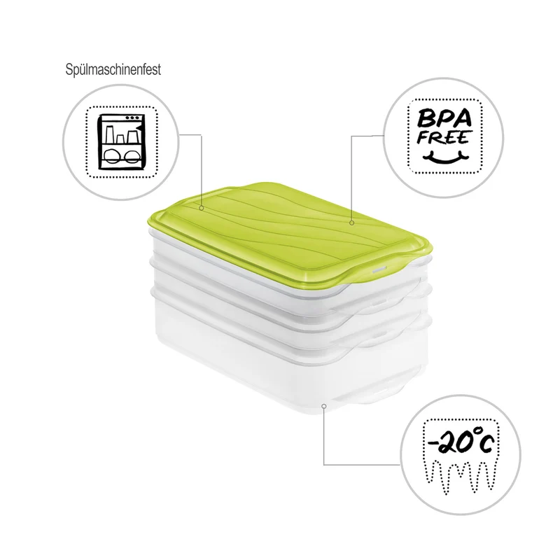 Foodcenter 2 x 0,75 l, 1 x 1,35 l RONDO