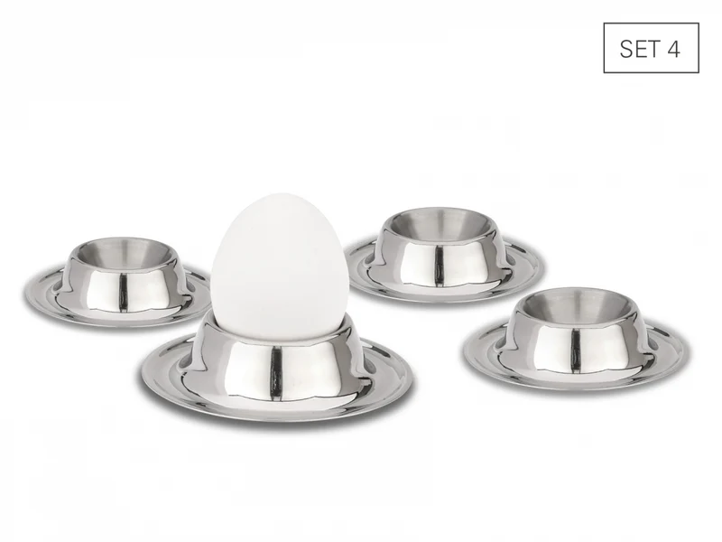 -Karl Weis- Eierbecher 4-tlg Set, Edelstahl
