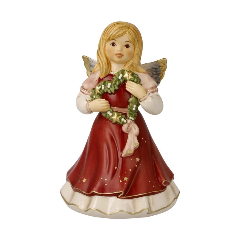 Goebel Himmelsboten Engel 'Herzensfroh Bordeaux 14cm' 2026