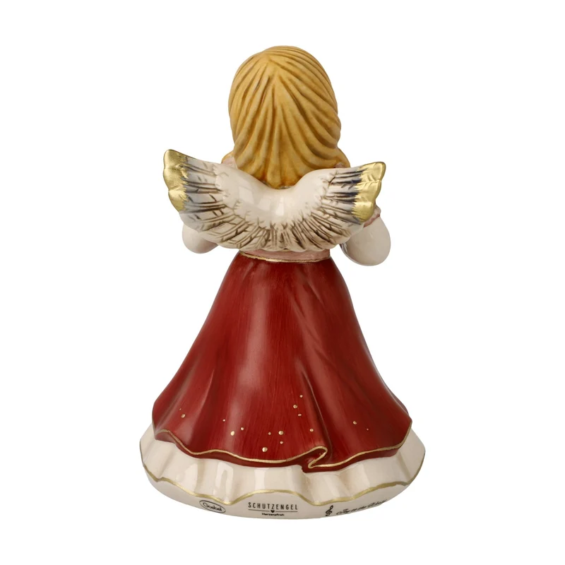 Goebel Himmelsboten Engel 'Herzensfroh Bordeaux 14cm' 2026
