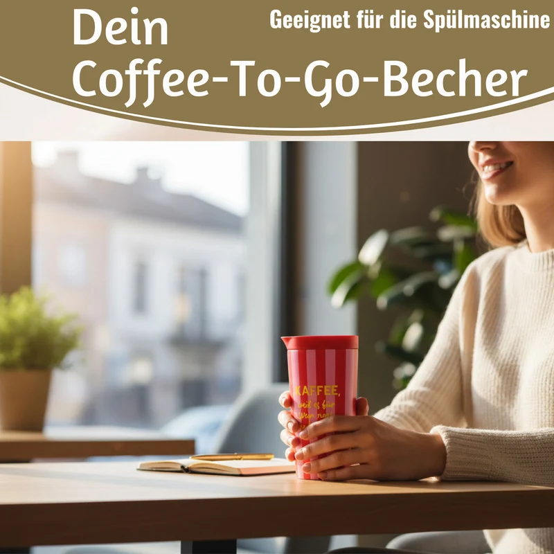 Edelstahl Thermobecher 350ml Kaffee Wein Coffee to Go Becher Kaffeebecher Tee