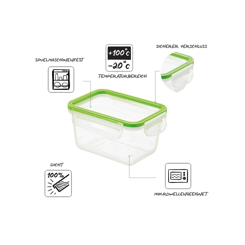 Kühlschrankdose 0,75 l CLIC & LOCK