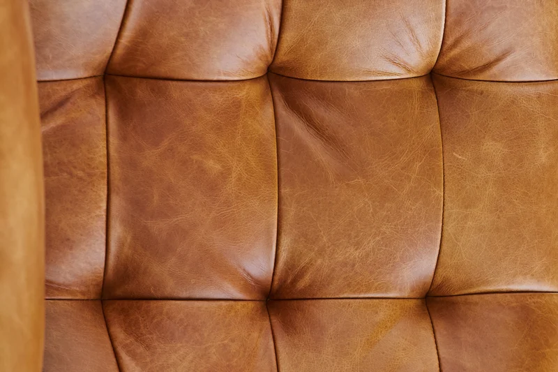 B-Ware KAWOLA Sessel Relexa Leder cognac B/H/T: 69x77x95cm