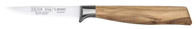 -Burgvogel Cutlery Solingen- Miniausbeinmesser / Schälmesser 8cm "OLIVA Line"