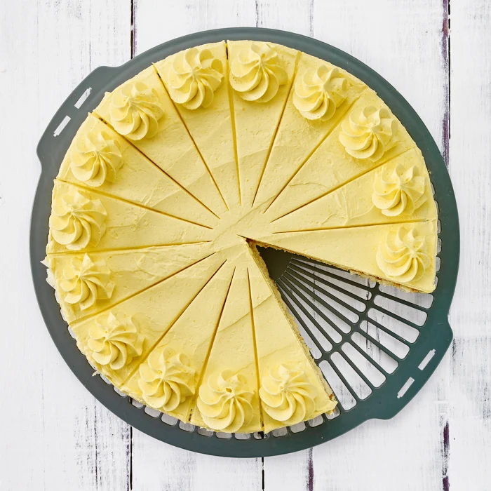 -RBV Birkmann- "Easy Baking" Tortenteiler und Auskühlgitter, Kunststoff