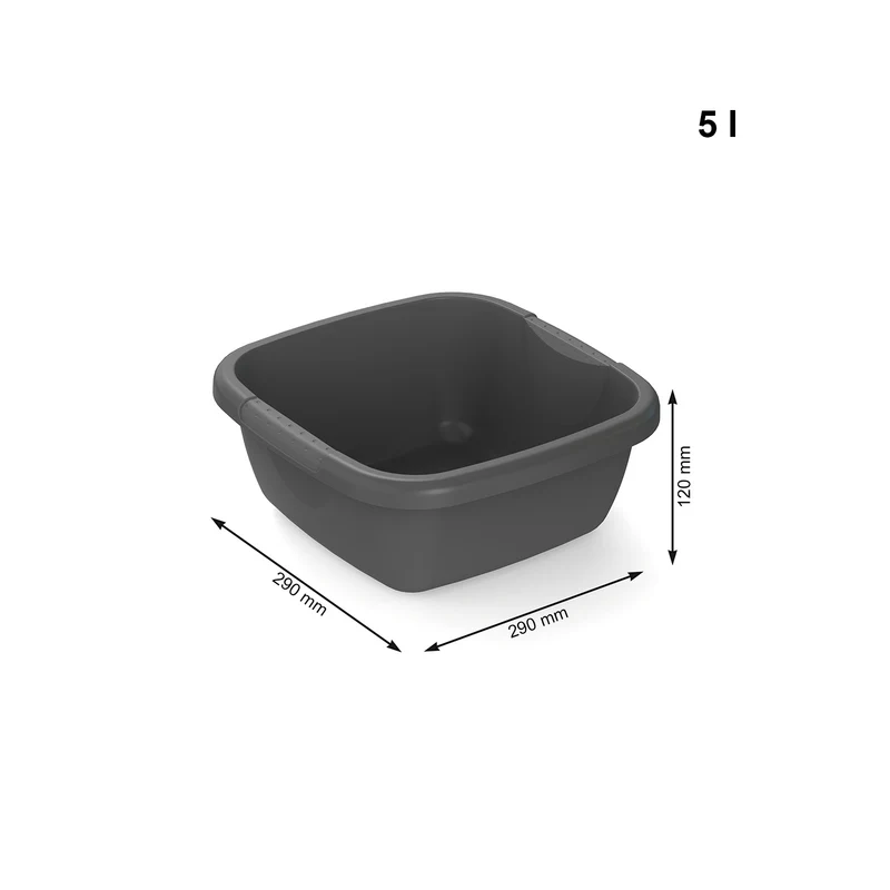 Becken eckig 29 cm, 5 l DAILY
