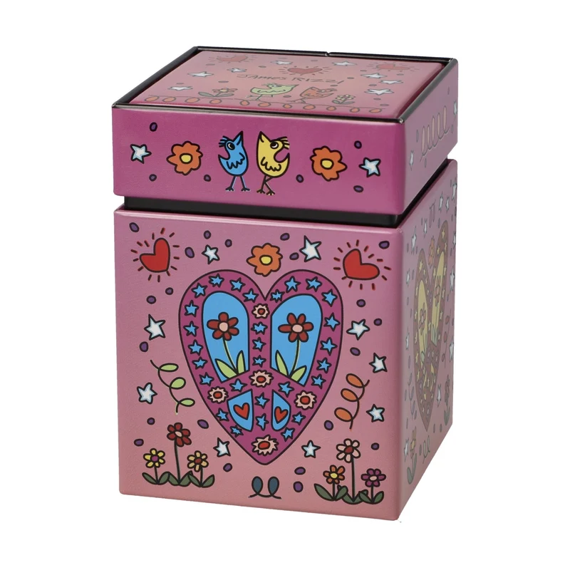 James Rizzi - Peace of Love, Goebel, Teedose, 2024