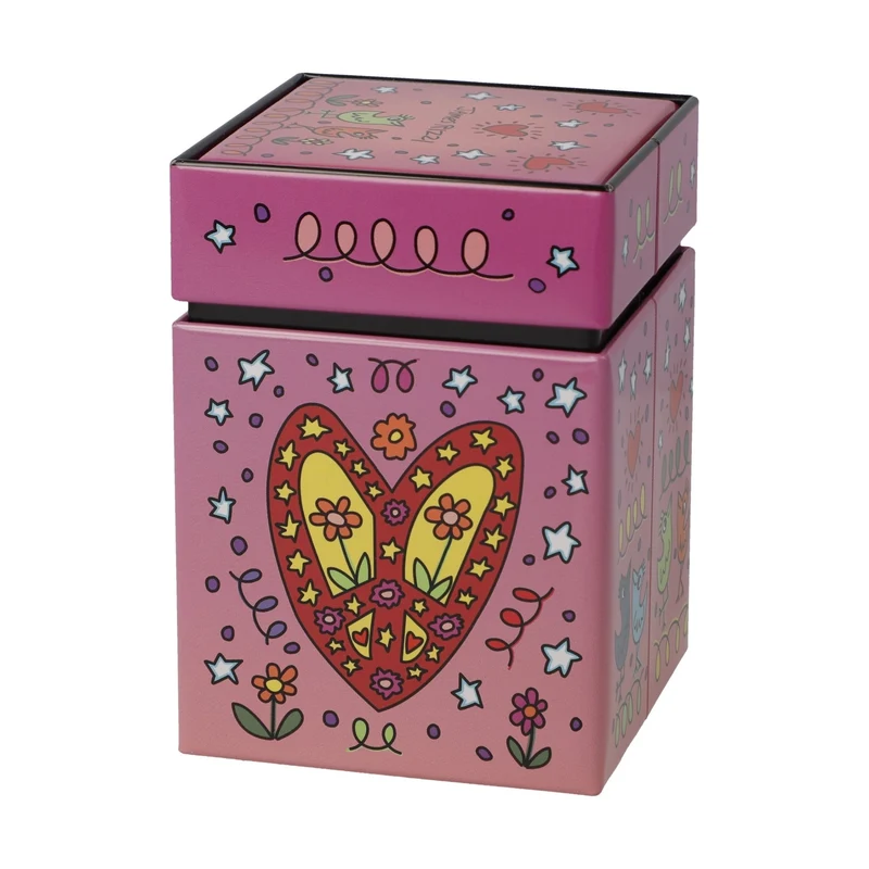 James Rizzi - Peace of Love, Goebel, Teedose, 2024
