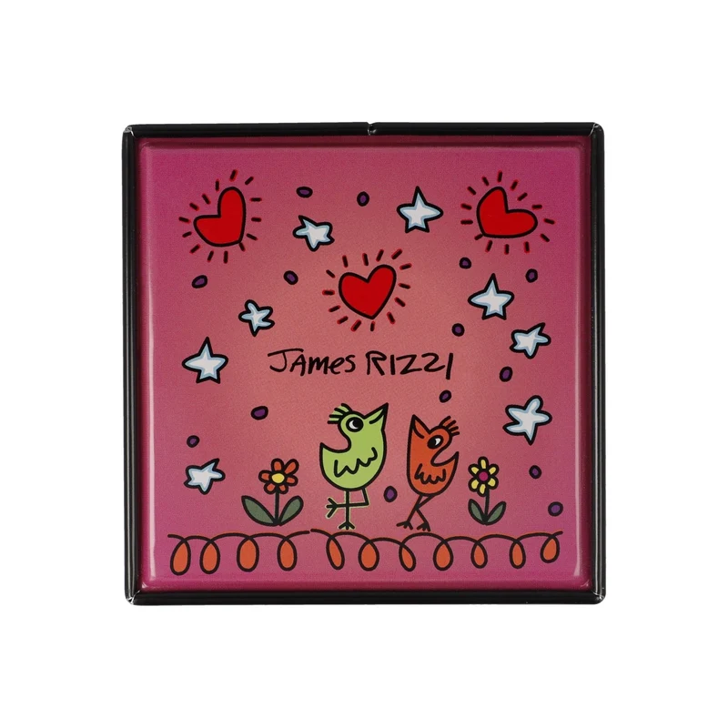 James Rizzi - Peace of Love, Goebel, Teedose, 2024