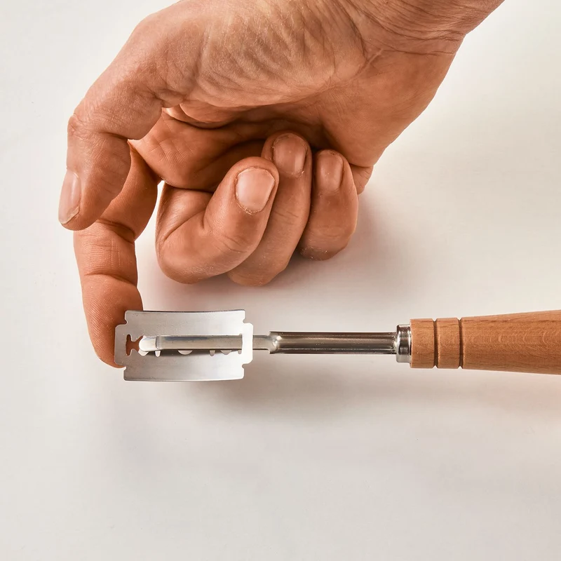 RVB Birkmann "Laib und Seele" 'Bäckermesser, 19cm, mit Holzgriff'