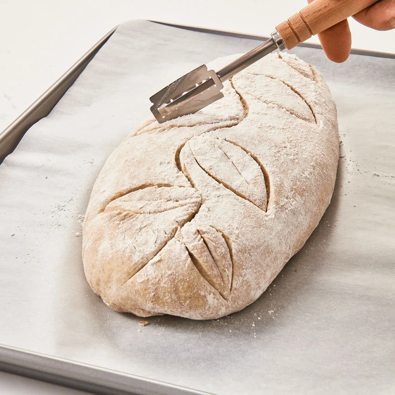 RVB Birkmann "Laib und Seele" 'Bäckermesser, 19cm, mit Holzgriff'