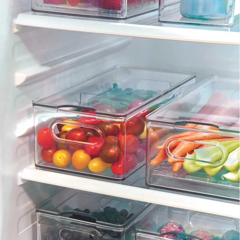 HOME EDIT - Aufbewahrungsbehälter KLAR Fridge - 2 Fächer mit Deckel