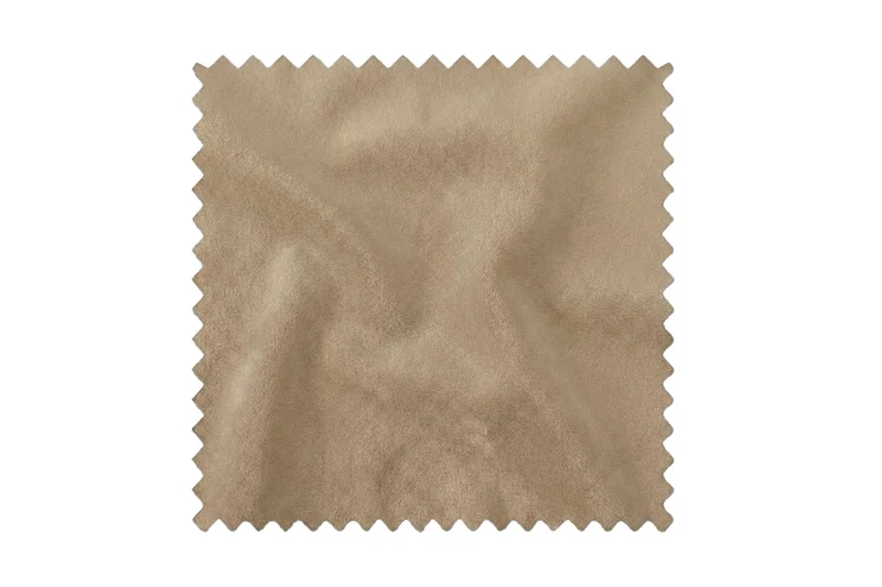 KAWOLA Stoffmuster Velvet taupe
