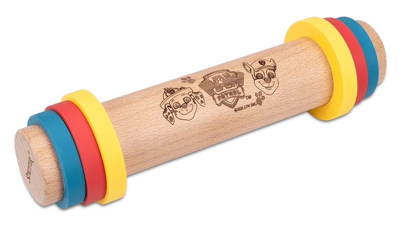 Städter, Paw Patrol Ausrollstab – mit Abstandshaltern 20cm breit