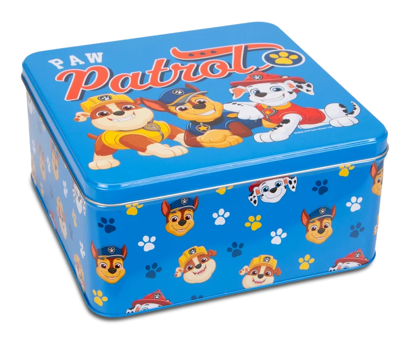 Städter, Gebäckdose Paw Patrol 'Jungs' Weißblech blau 21x21x10cm