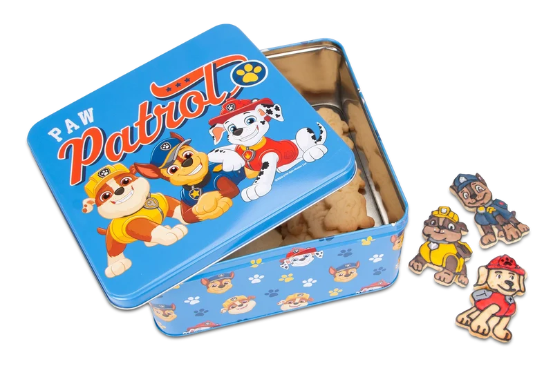 Städter, Gebäckdose Paw Patrol 'Jungs' Weißblech blau 21x21x10cm