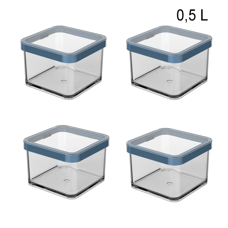 4er Set Ordnung 0,5 l LOFT
