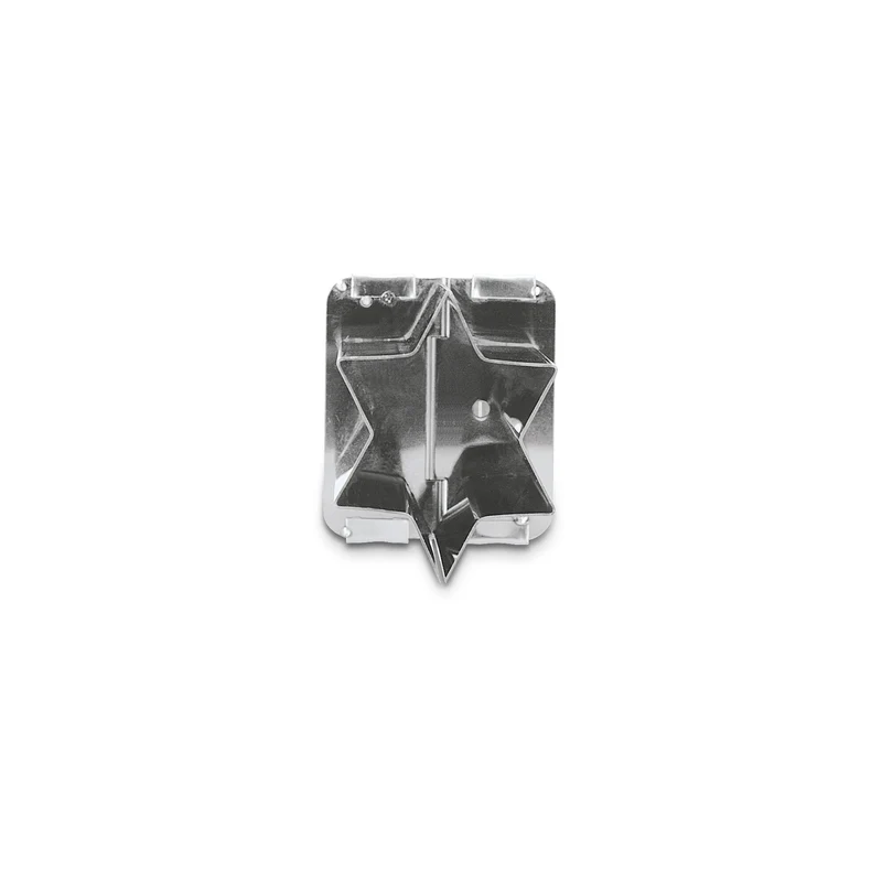 Städter 'Ausstecher Zimtstern klappbar, Metall 5 cm aus Edelstahl'