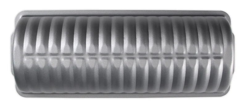 Städter 'WE-LOVE-BAKING-Rehrückenform Metall Silber 30x11cm/H6cm(1500ml)