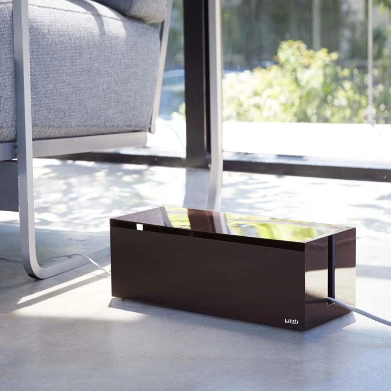 WEB Kabelbox- Braun