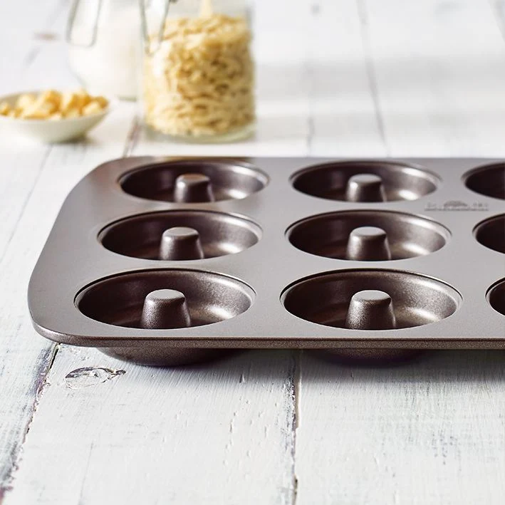 RBV Birkmann, Mini-Donut-Blech, 12-fach D7cm, "Easy Baking"