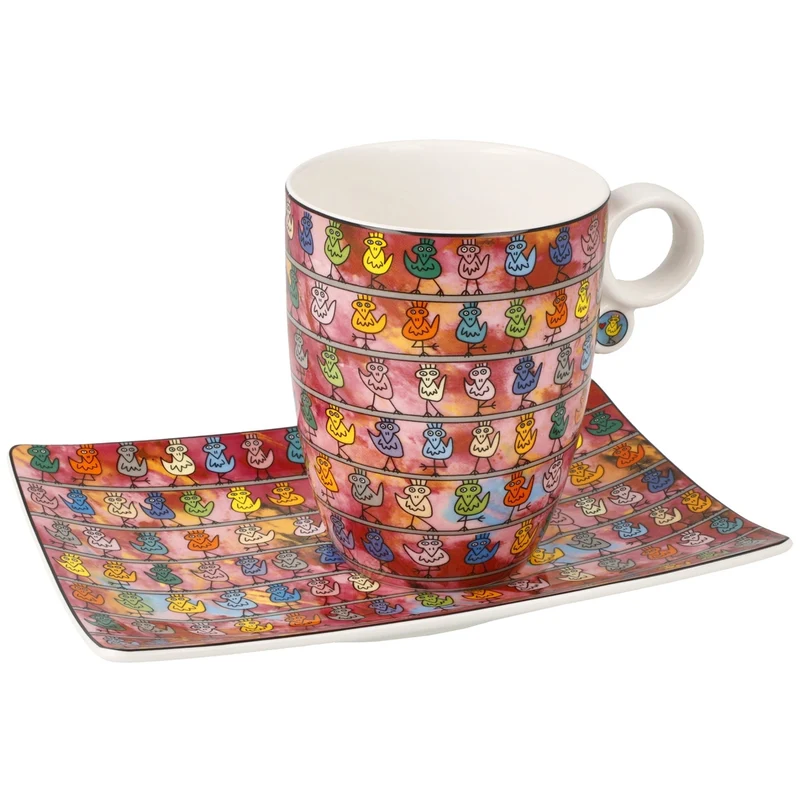 Goebel James Rizzi Künstlertasse Untert 'We are the Birds 0,4l' 2026