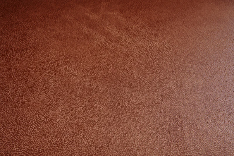 KAWOLA Sofa VILNIUS Lederfaserstoff cognac