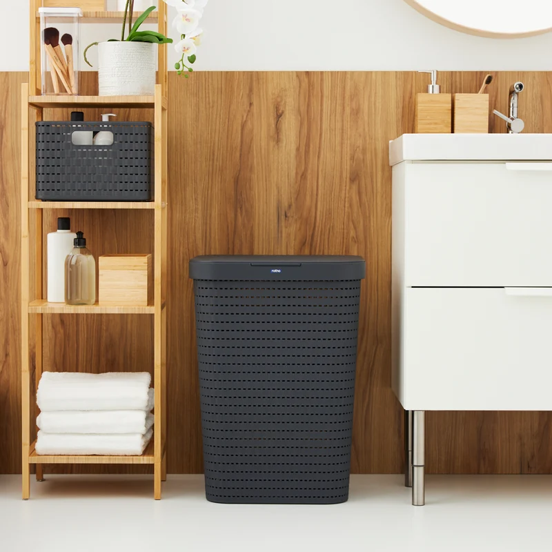 2er Set Wäschesammler 55 l COUNTRY