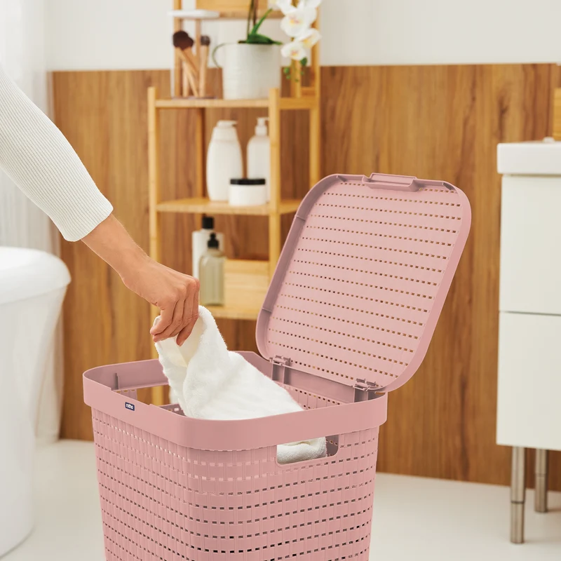 2er Set Wäschesammler 55 l COUNTRY