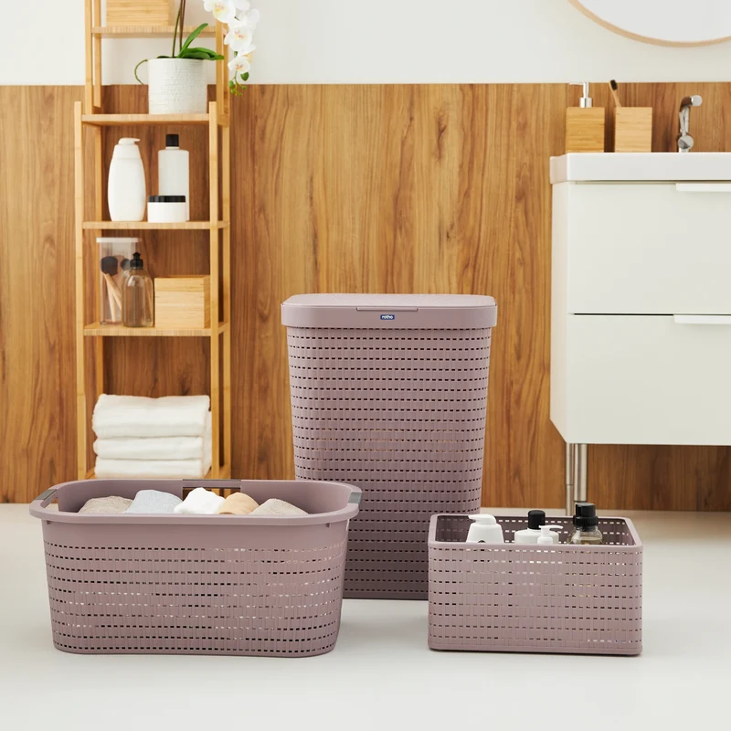 2er Set Wäschesammler 55 l COUNTRY
