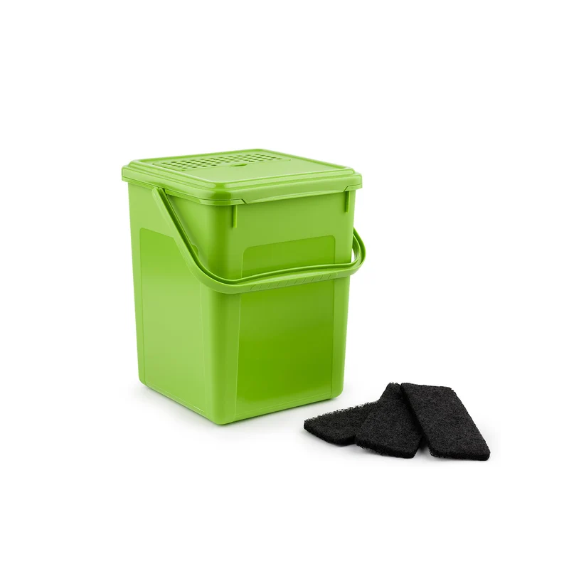 Komposteimer mit Aktivkohle 9 l BIO