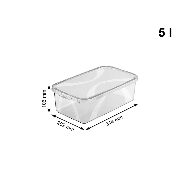 Box 5 l mit Deckel LONA