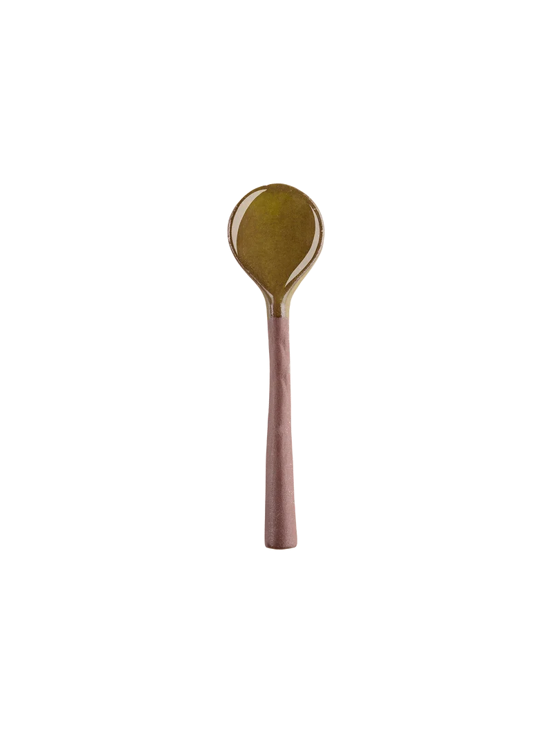 ASA 'kleiner servierlöffel, yellow, glänzend, L12cm'