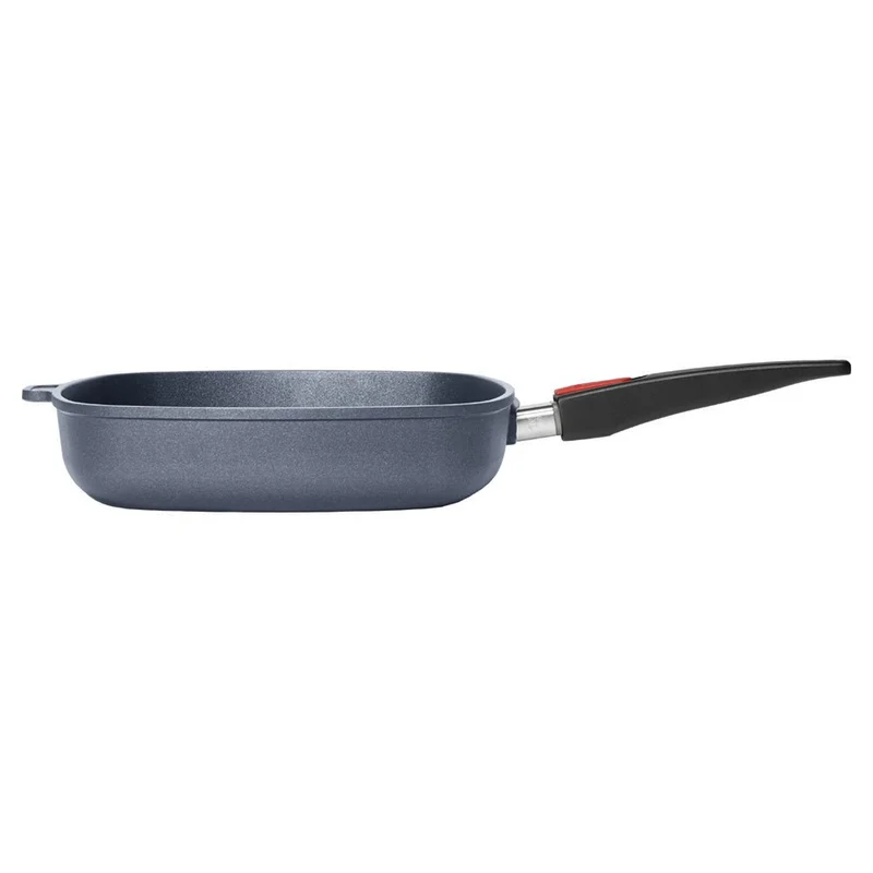 WOLL 'Diamond LITE Induktion Steakpfanne viereckig, AS 28x28cm, h 4cm mit Rillen