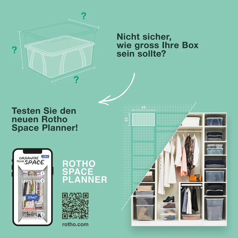 Box 50 l mit Deckel LONA