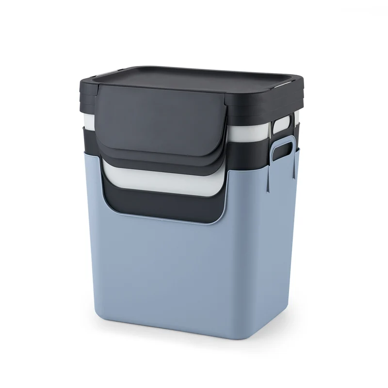 3er Set Recycling Müllsystem 30 L JIVE