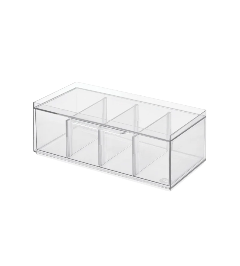 CRISP - Aufbewahrungsbox Tee KLAR