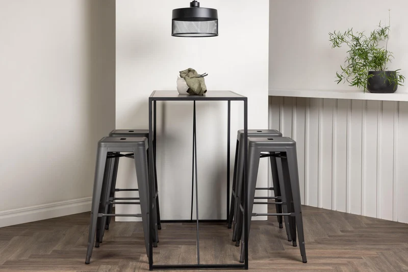 Barhocker Voro Stahl 4er-Set