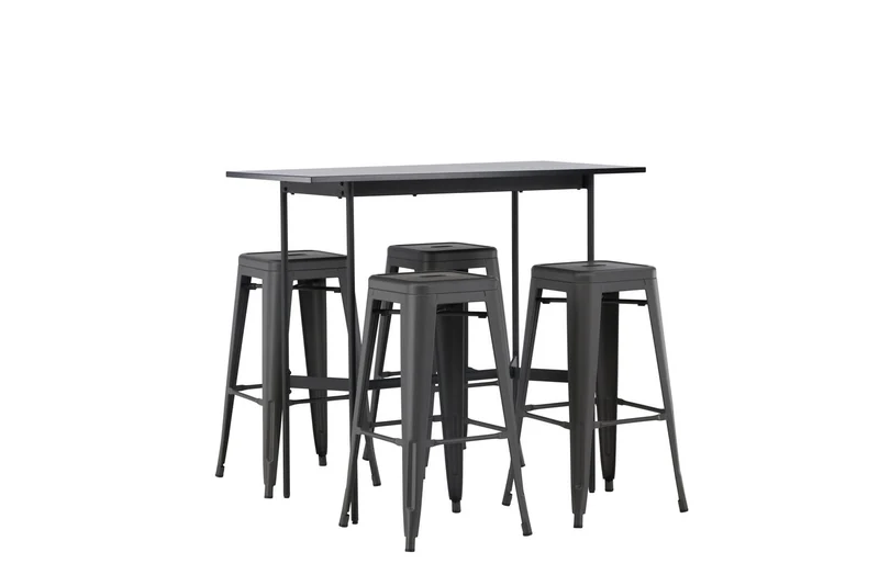 Barhocker Voro Stahl 4er-Set