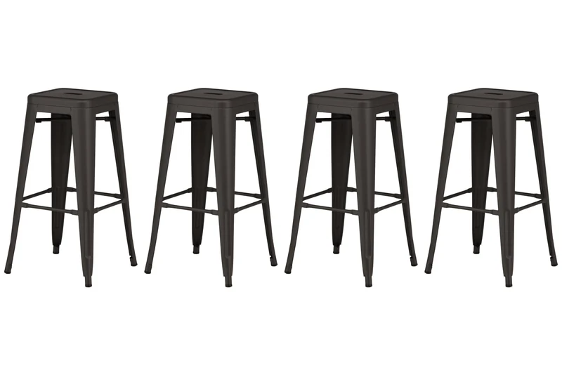 Barhocker Voro Stahl 4er-Set