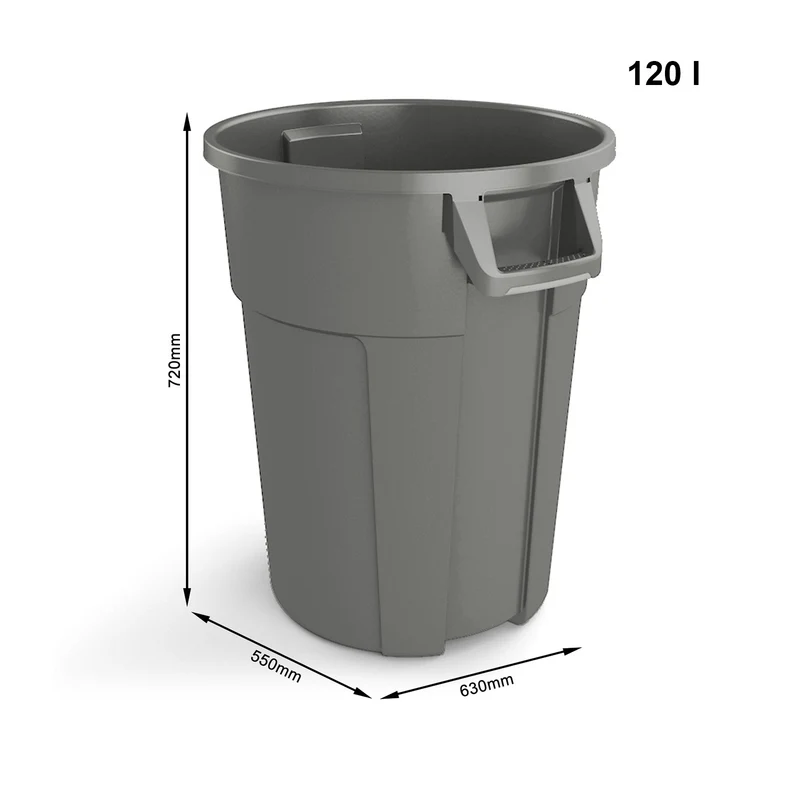Abfallbehälter 120 l TITAN