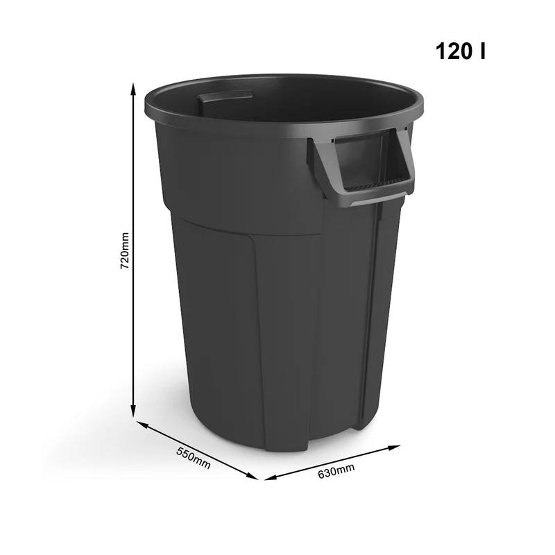 Abfallbehälter 120 l TITAN