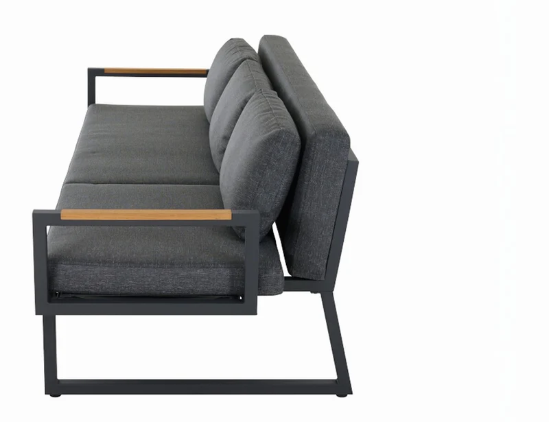 Lounge 3er Sofa verstellbar