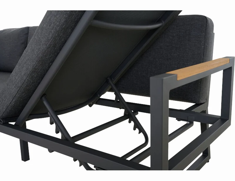 Lounge 3er Sofa verstellbar
