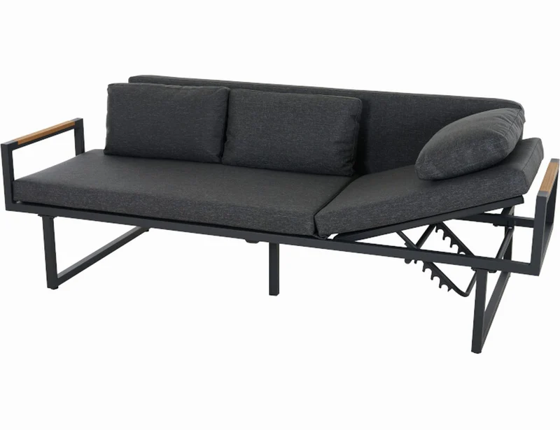 Lounge 3er Sofa verstellbar